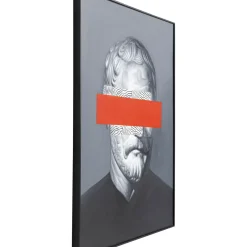 Peinture A L Huile Frame Incognito Philosophy 80X1