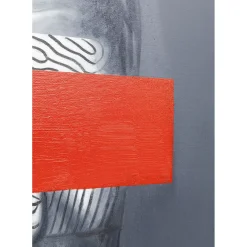 Peinture A L Huile Frame Incognito Philosophy 80X1