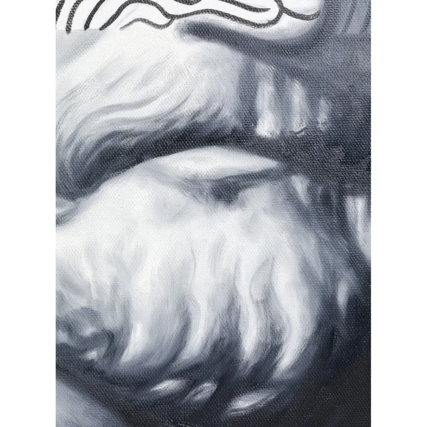 Peinture A L Huile Frame Incognito Philosophy 80X1