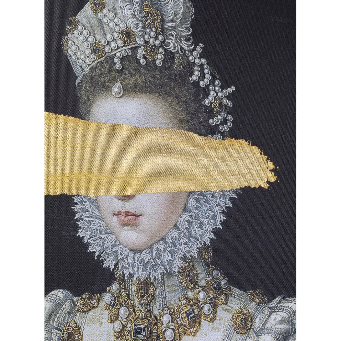 Peinture A L Huile Frame Incognito Baroness 80X100