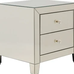Petite Commode Luxury Champagne 2-Tiroirs