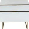 Petite Commode Soran Dore 49X50Cm
