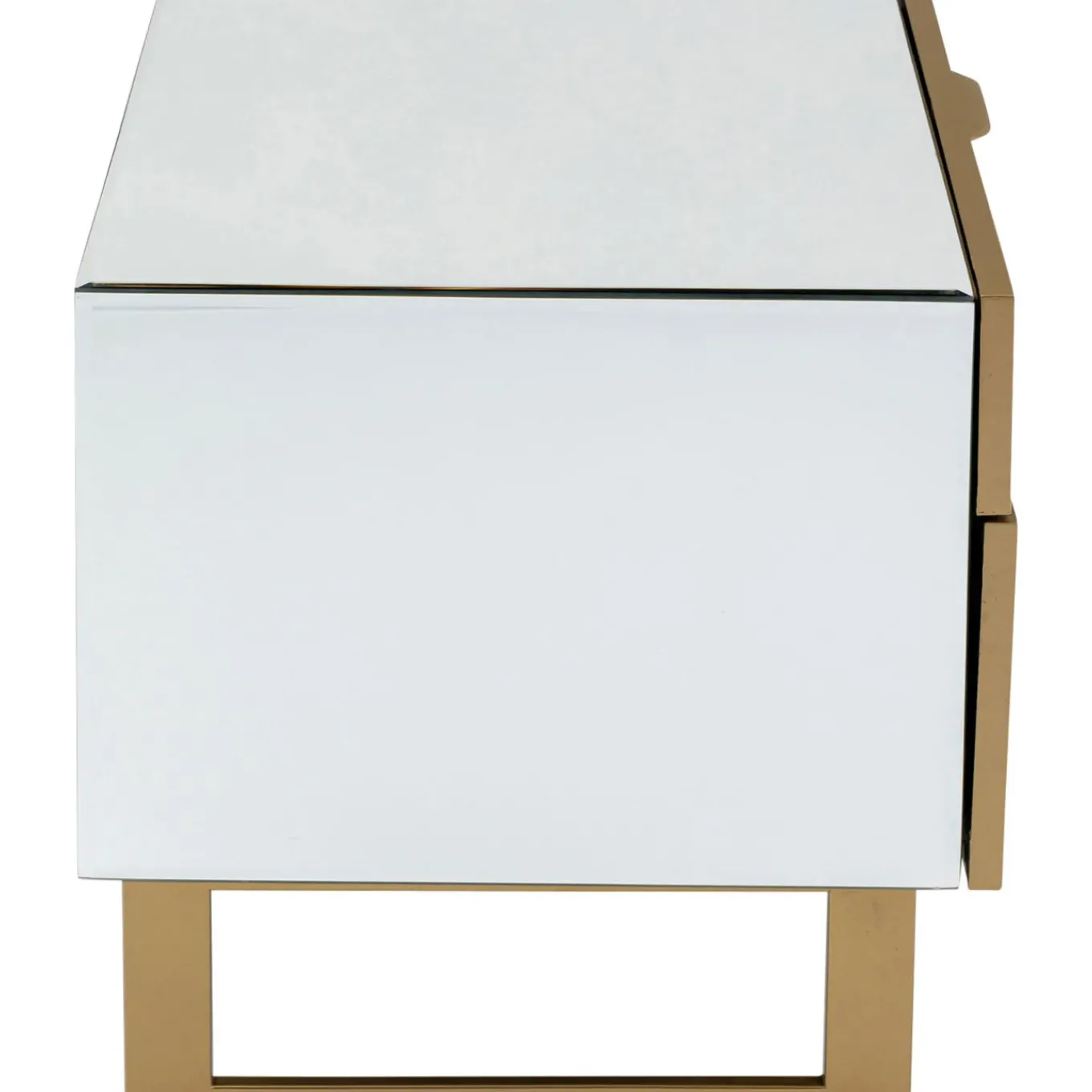 Petite Commode Soran Dore 49X50Cm
