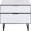 Petite Commode Soran Noir 49X50Cm