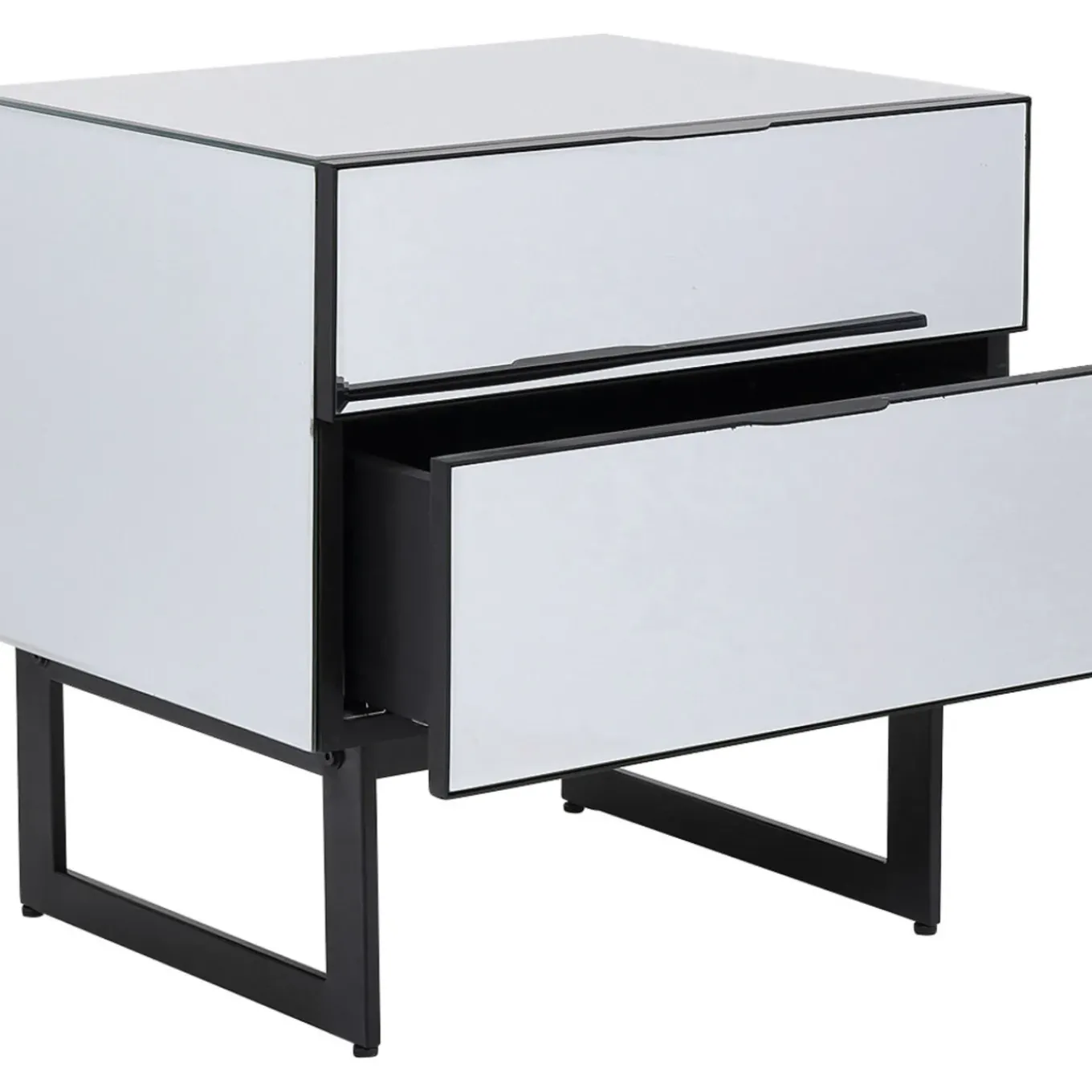 Petite Commode Soran Noir 49X50Cm
