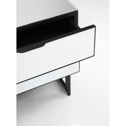 Petite Commode Soran Noir 49X50Cm