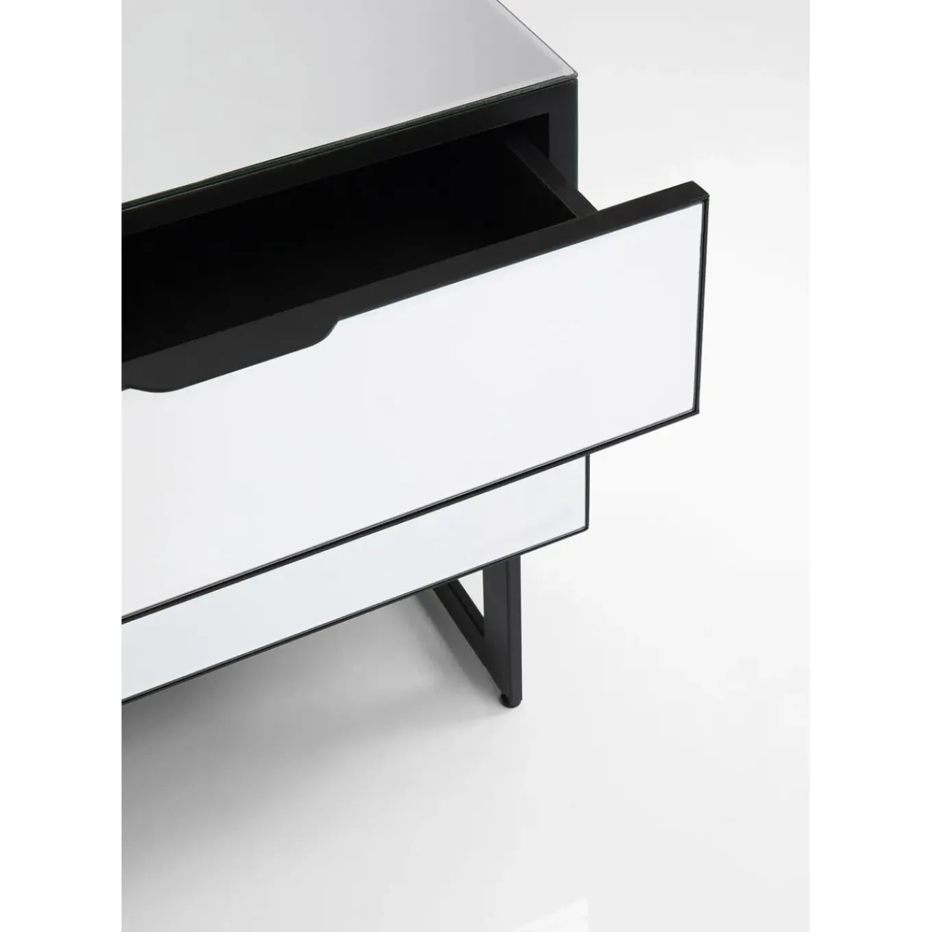 Petite Commode Soran Noir 49X50Cm