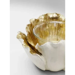 Photophore Flower Bloom Creme-Dore O10