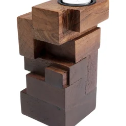 Photophore Wood Tetris 17Cm