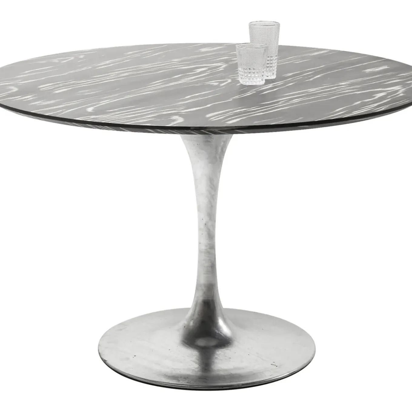 Pied De Table Invitation Zinc O60Cm
