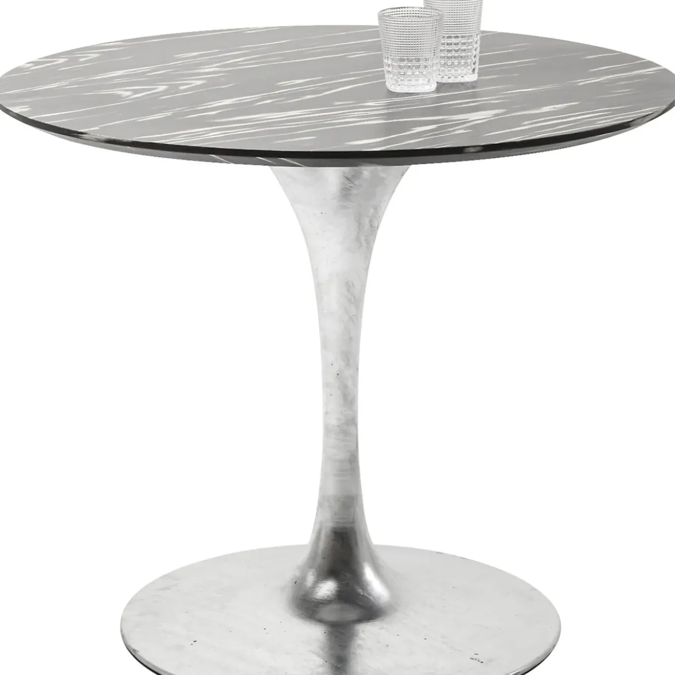 Pied De Table Invitation Zinc O60Cm