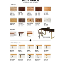 Pietement De Table Haute Tavola Argente (2/Set)