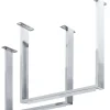 Pietement De Table Tavola Chrome (2 Pcs)