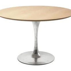 Plateau De Table Invitation Rond Chene O120Cm