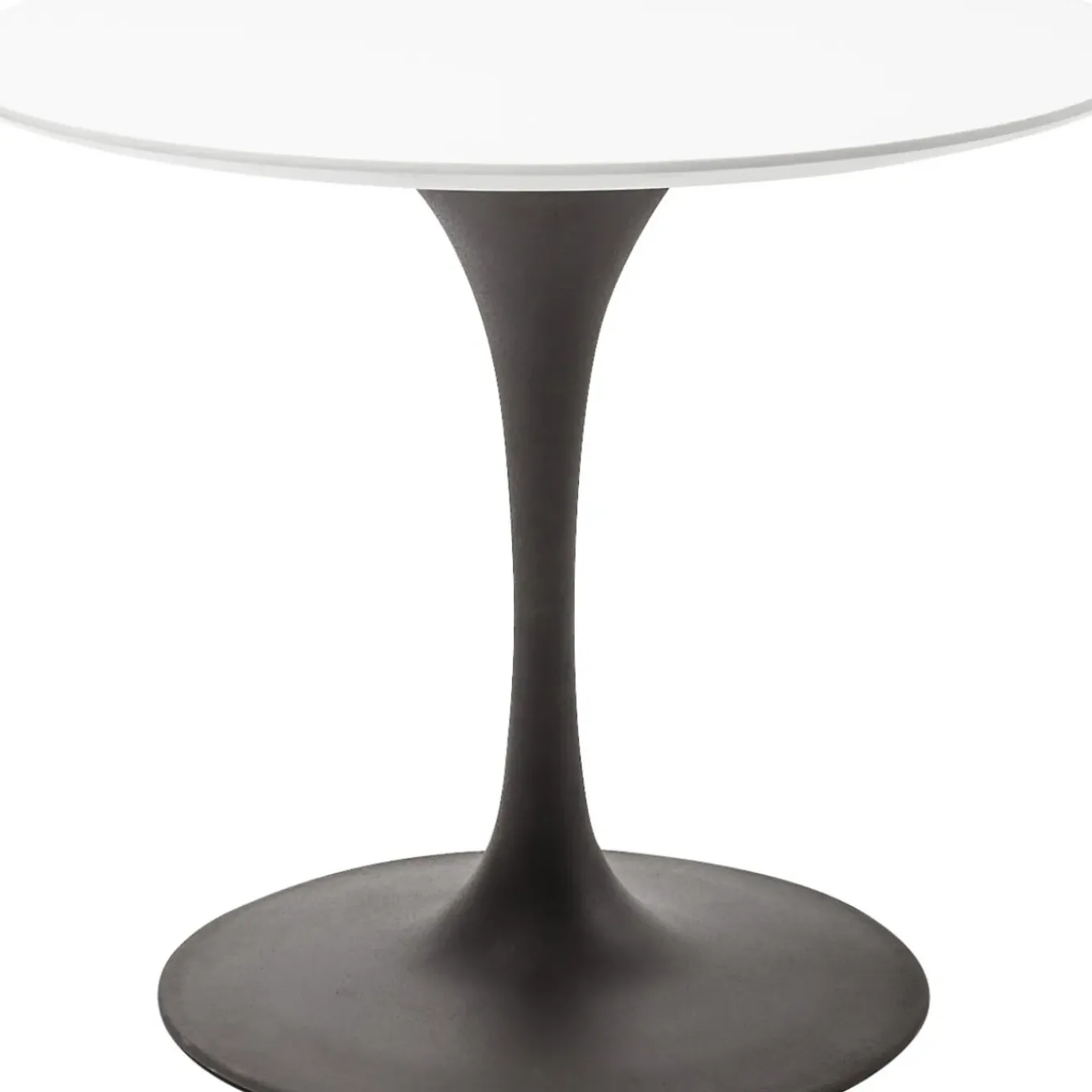 Plateau De Table Invitation Rond Blanc O90Cm