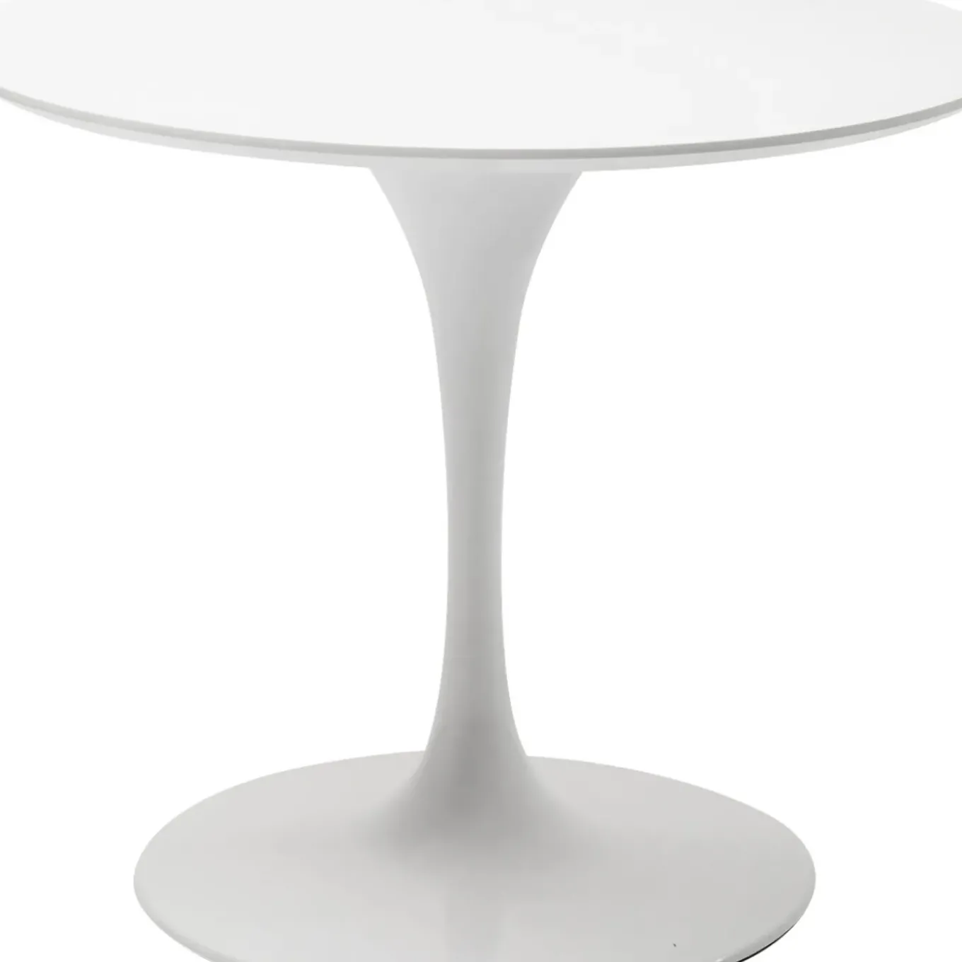 Plateau De Table Invitation Rond Blanc O90Cm