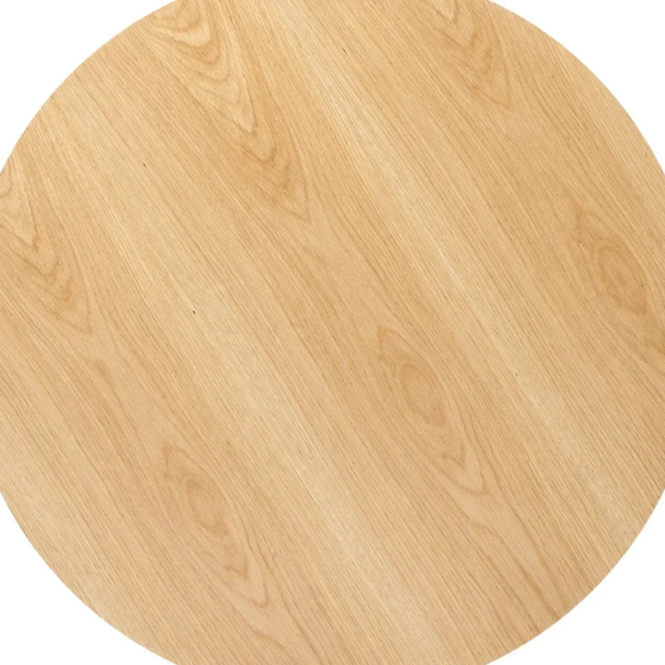 Plateau De Table Invitation Rond Chene O90Cm