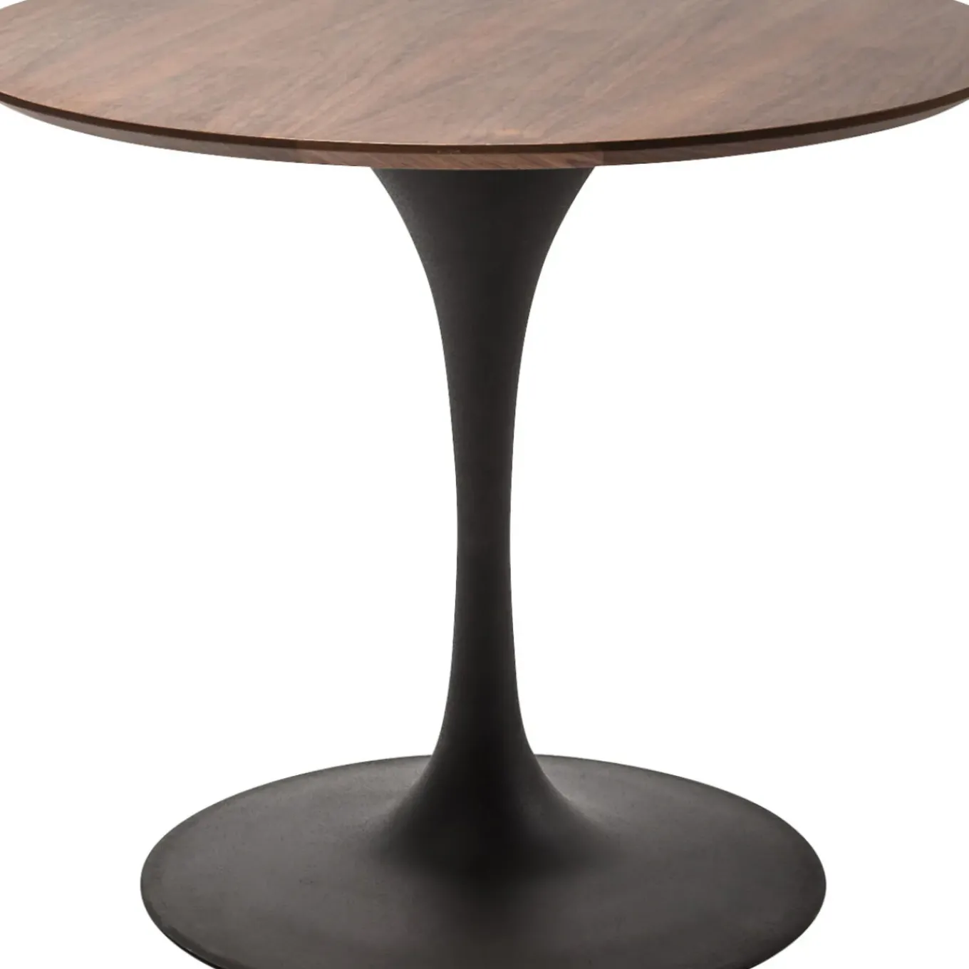 Plateau De Table Invitation Rond Noyer O90Cm