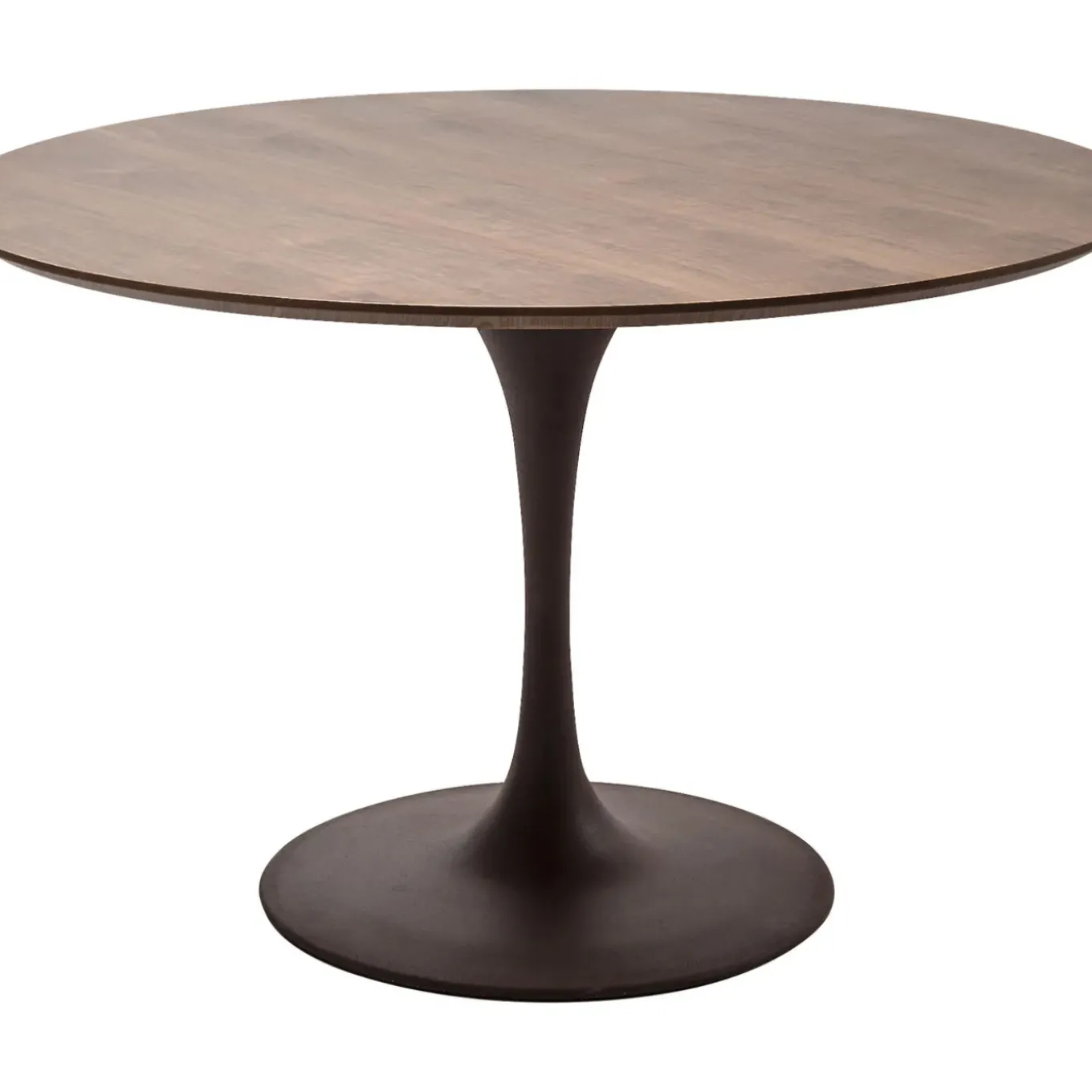Plateau De Table Invitation Rond Noyer O120Cm