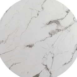 Plateau De Table Schickeria Marbre Blanc O110