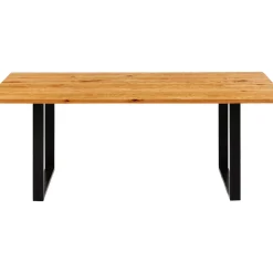 Plateau De Table Tavola Bord Biseaute Chene 160X80