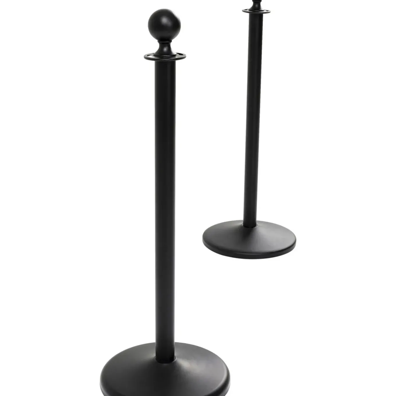 Portant Vip Vegas Noir Mat (1 Pce.)