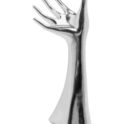 Porte-Bijoux Hand Argente 10X20Cm