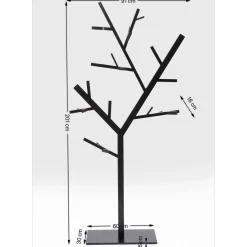 Portemanteau Technical Tree Noir