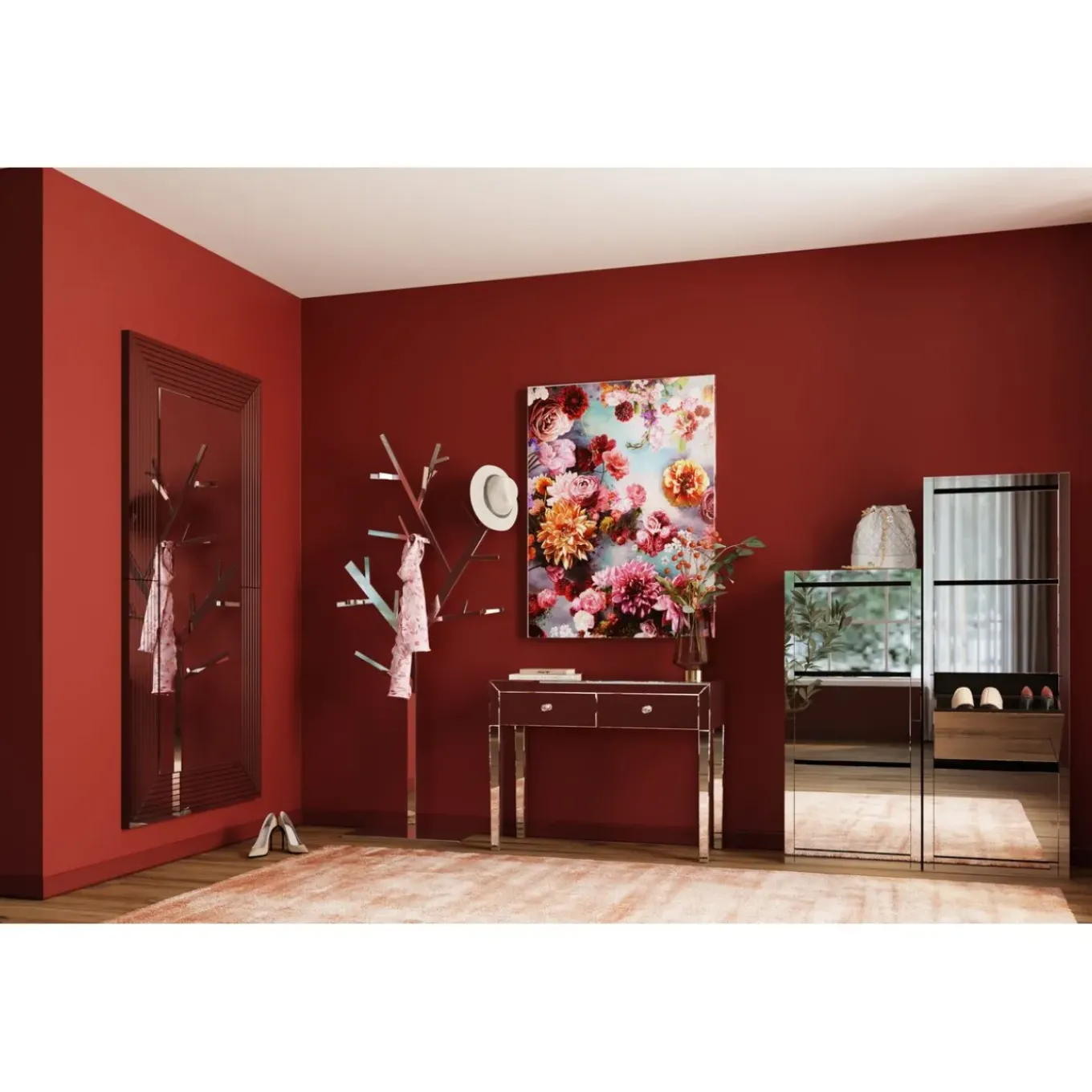 Portemanteau Technical Tree Chrome