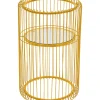 Porte-Plantes Wire Dore 57Cm
