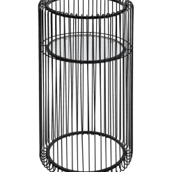 Porte-Plantes Wire Noir 70Cm