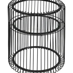 Porte-Plantes Wire Noir 44Cm