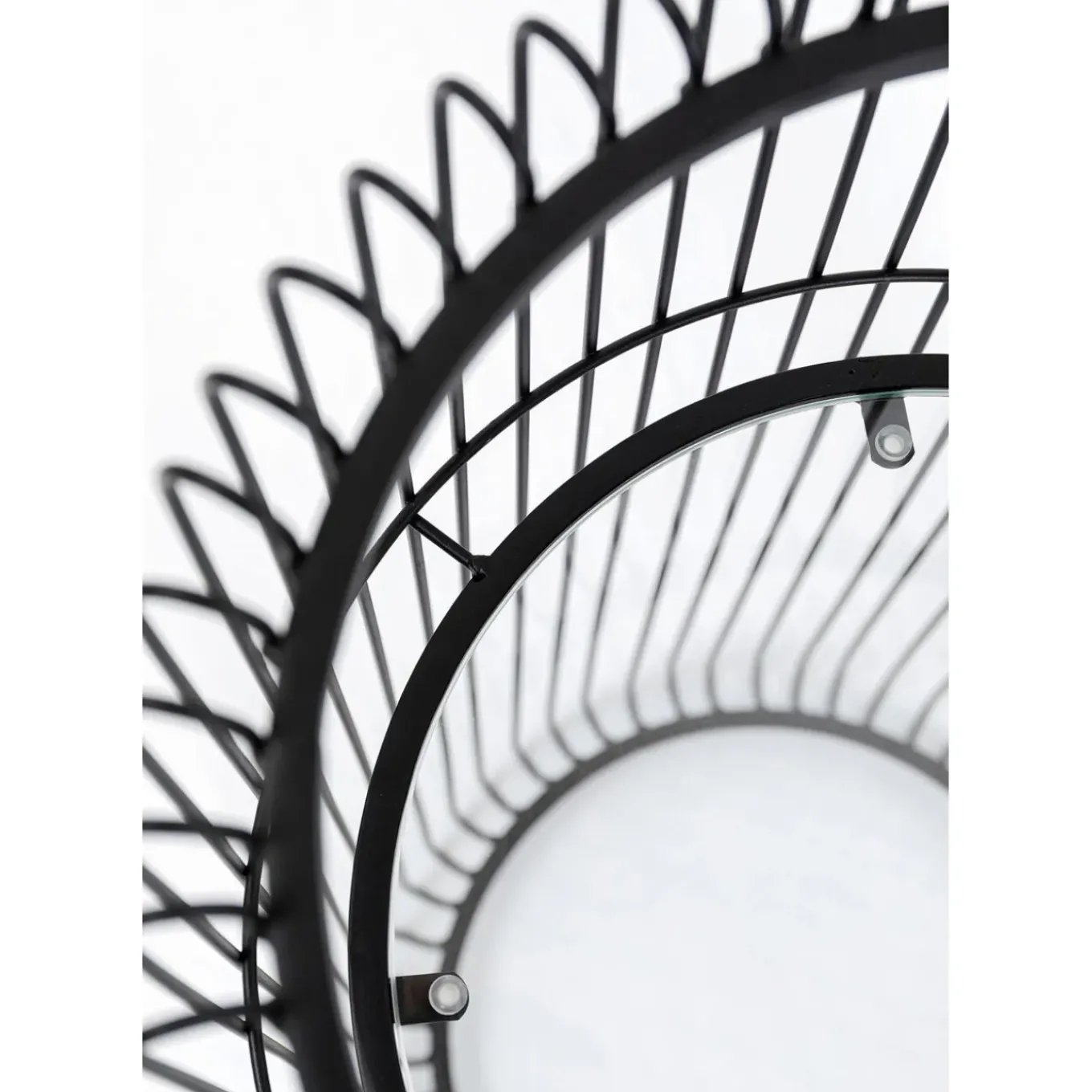 Porte-Plantes Wire Noir 70Cm