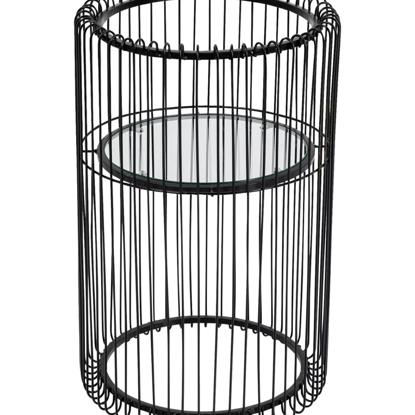 Porte-Plantes Wire Noir 57Cm