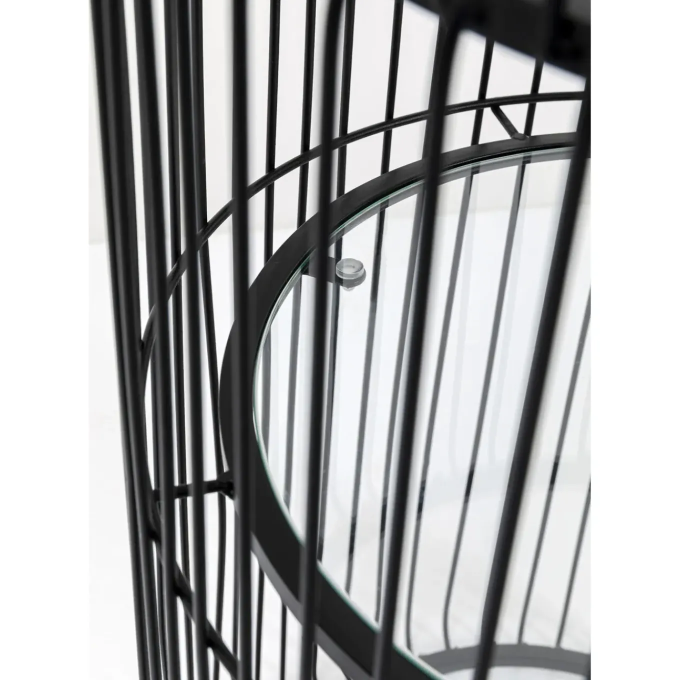 Porte-Plantes Wire Noir 57Cm