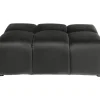 Pouf Belami Velours Gris