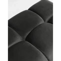 Pouf Belami Velours Gris