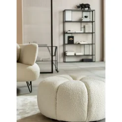 Pouf Peppo Lounge Blanc O76Cm