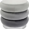 Pouf Sandwich Gris O45Cm