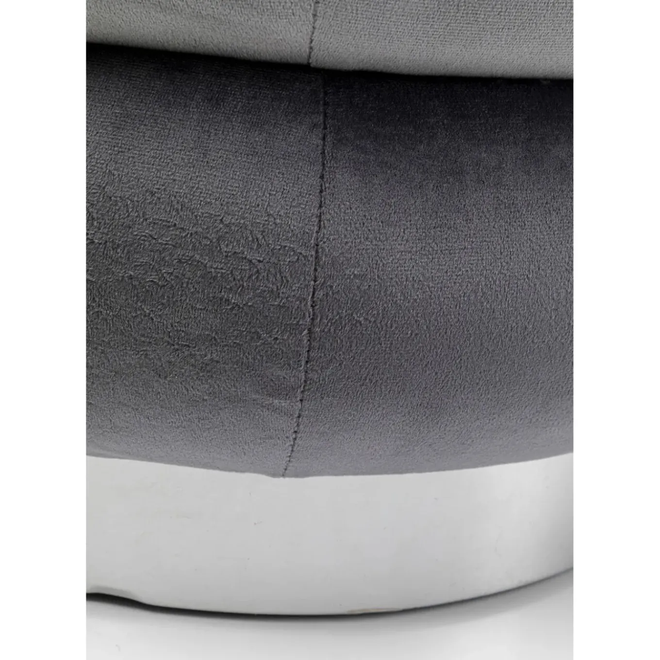 Pouf Sandwich Gris O45Cm