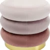 Pouf Sandwich Mauve O45Cm