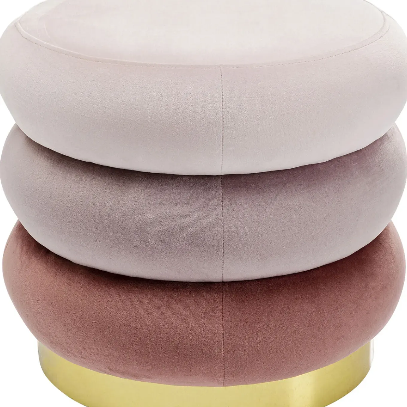 Pouf Sandwich Mauve O45Cm