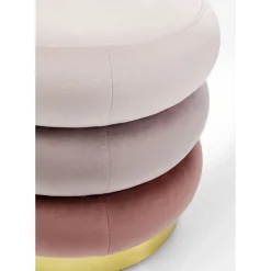 Pouf Sandwich Mauve O45Cm