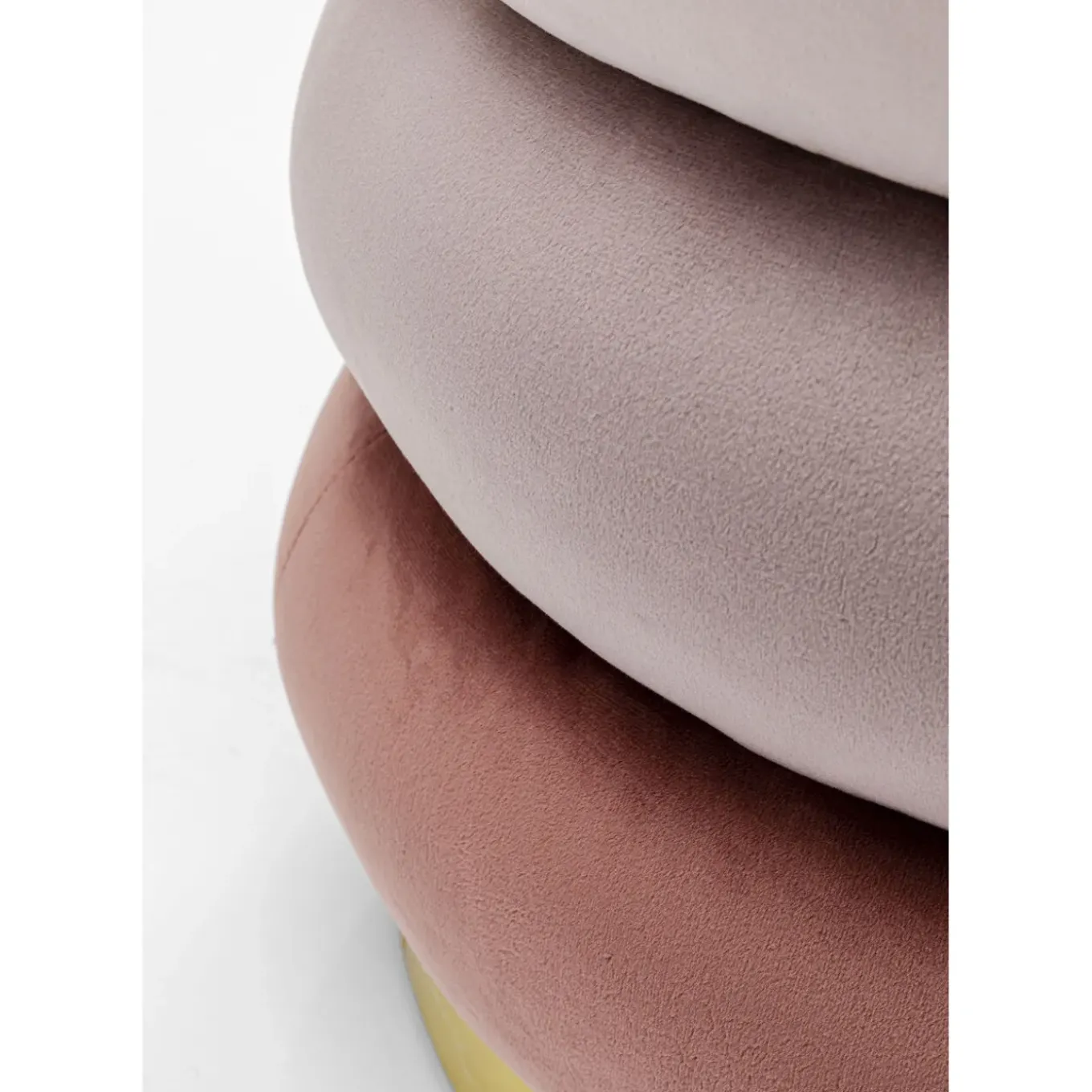 Pouf Sandwich Mauve O45Cm