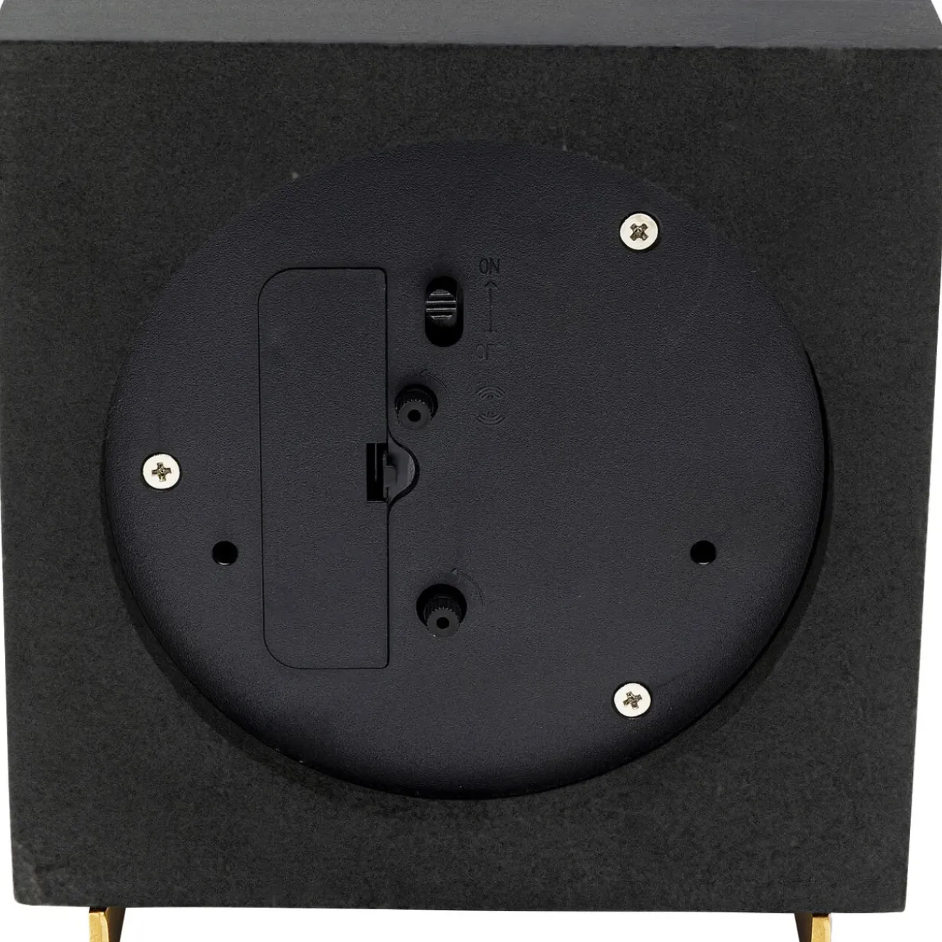 Reveil Kian Noir 12X13Cm