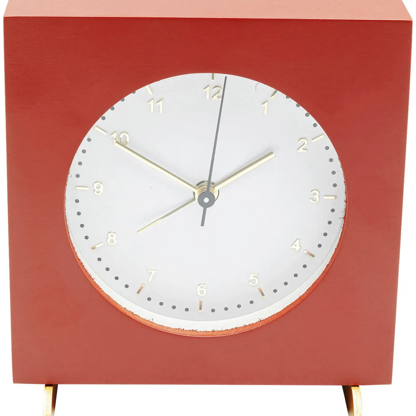 Reveil Kian Rouge 12X13Cm
