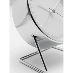 Reveil Levin Argente 10X12Cm