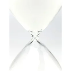 Sablier Timer Blanc 45Cm