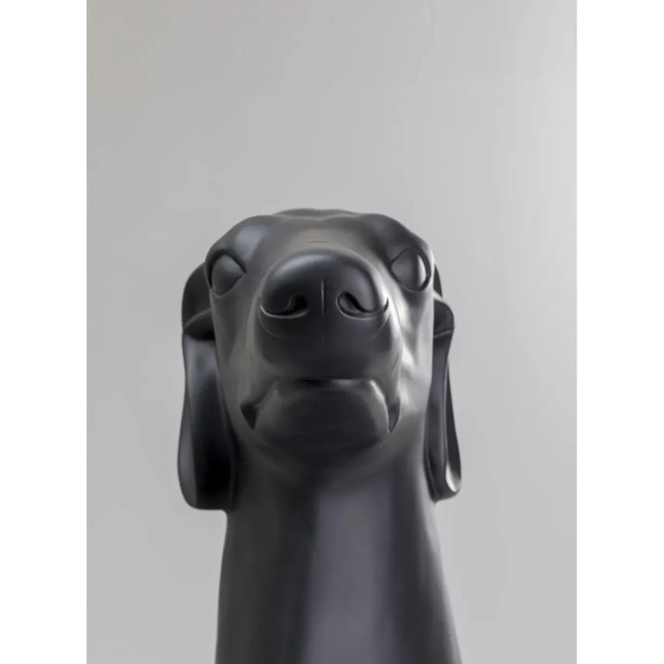 Sculpture Greyhound Oskar Noir 180