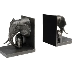 Serre-Livres Elephant Family (2/Set)
